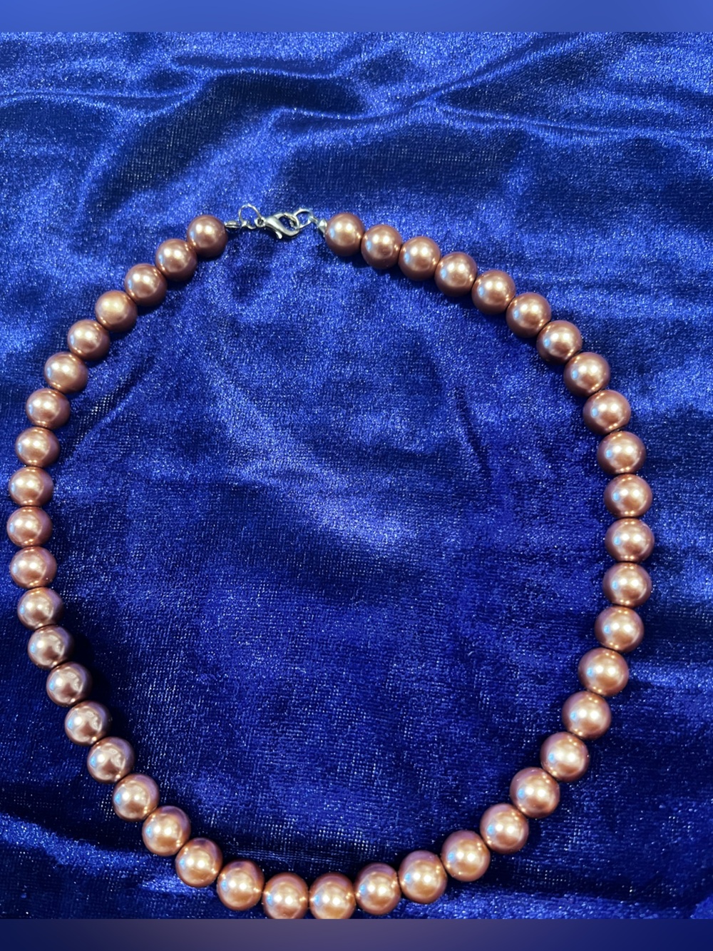 Classic Pearl Necklace in Rose Gold - Women Jewelry